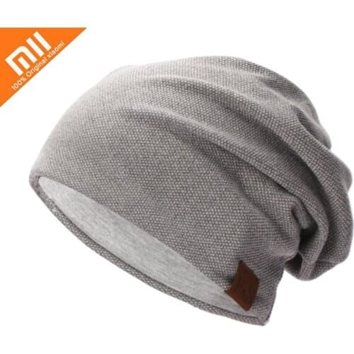Xiaomi Knitted Hat Double Layer Warm Ear Protection Hats Street Style Casual Hip-hop Hat for Men Women Winter Hedging Cap Unisex