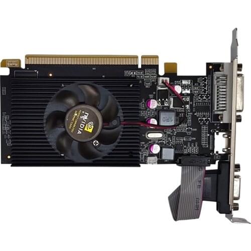 GT210 1GB 64Bit Video Card GT210 512M DDR2 Graphics Cards GPU Desktop PC Screen Computer Map dual-screen office HD graphics Card