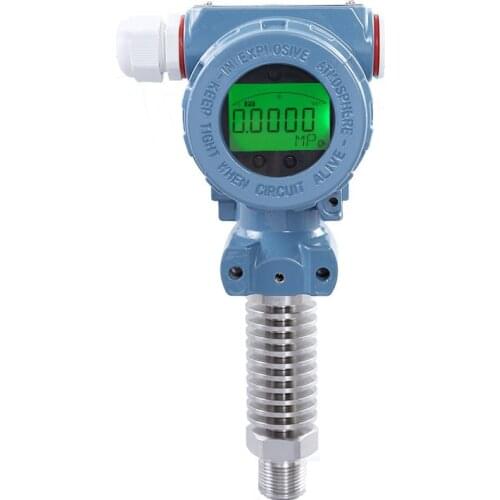Explosion-proof high temp 250℃ pressure transmitter 0.5 accuracy LCD display diffusion silicon pressure sensor 4-20mA output