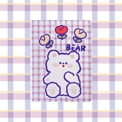 Cute Cartoon Bear Protective Sleeve for Ipad Pro Mini 5 4 Apple Air 3 Tablet Case 7.9 9.7 10.5 11 Inch Shockproof Back Cover