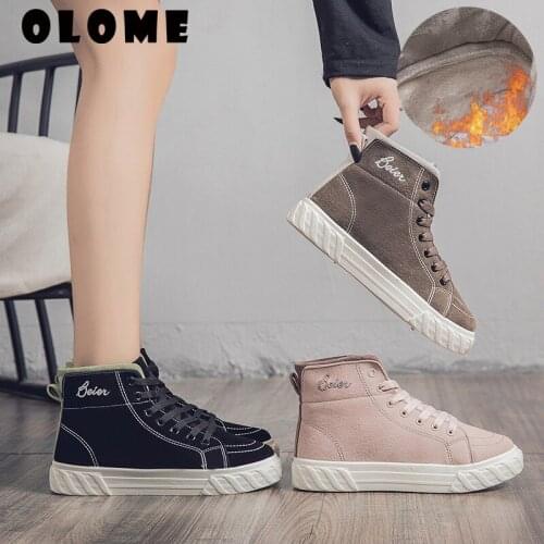 Women Winter Shoes 2019 New Arrival Winter Boot Fashion Casual Fur Warm Plus Velvet Comfortable High Quality Fashion Women Shoes
