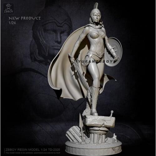 1/24 Resin Figure Kits Goddess of victory Model Self-assembled TD-2325