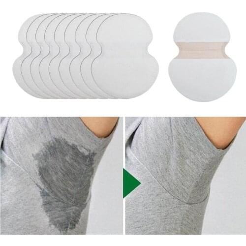 100pcs (50pairs) Underarm Dress Clothing Armpit Care Sweat Scent Perspiration Pad Shield Absorbing Deodorant Antiperspirant