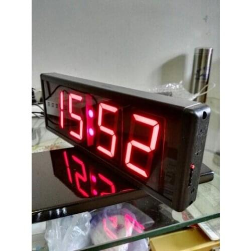 3-inch Digital Tube Display Electronic Clock/large Font/four-digit Digital Display Clock/time Memory Function