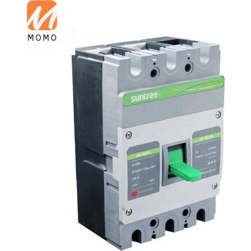 63A 100A 160A 225A 250A 3P DC 1500V Moulded Case Circuit Breaker for Solar PV System