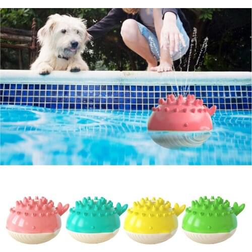 Electric Floating Toy Swimming Pool Bath Water Spray Dog In Summer Shower Floating Toy Whale Shape Pet Product Dog Accessories