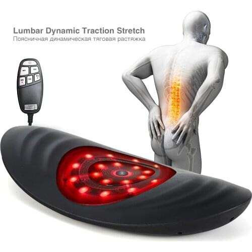 Electric Lumbar Traction Device Waist Back Massager Vibration Massage Lumbar Spine Support Waist Relieve waist fatigue