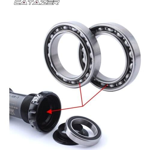 Mountain Road Bike Fixed Gear Bicycle BB Thread Press-In Steel ball Bearing 37*25*7 Central Axis 68-73 90-92