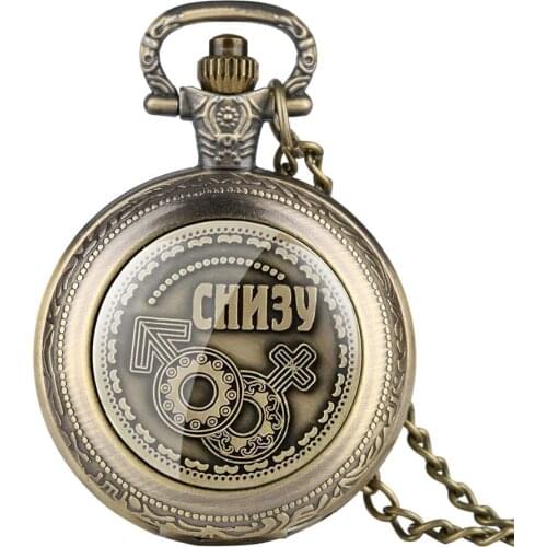 Exquisite Russian Coins Display Quartz Pocket Watch Souvenir Pendant Fob Watches with Necklace Chain Clock for Men Women