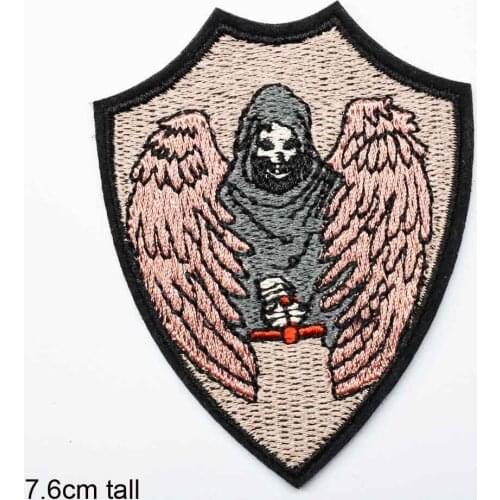 Angel Devil Iron On Embroidered Clothes Patches For Clothing Stickers Garment Wholesale