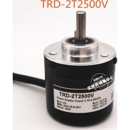 New original authentic real axis photoelectric incremental rotary encoder TRD-2T2500V