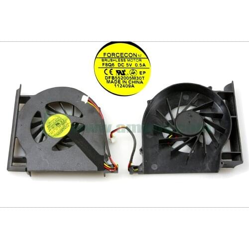 New Laptop Cooling fan (cooler) for HP Compaq G61 G71 Presario CQ61 CQ71 Series - DFB552005M30T, F8Q6