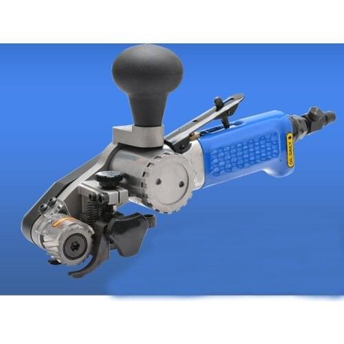 Professional Pneumatic air welding scab removing machine, welding crust removal tool with tungsten steel blade wheel