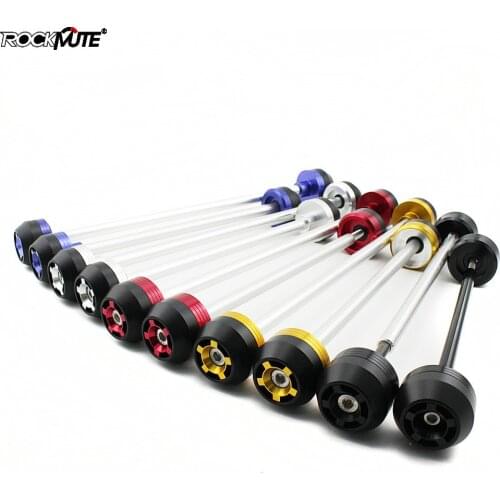 Motorcycle Front or Rear Axle Fork Wheel Protector For SUZUKI GSR750 2011-2014 / GSX-S750 2015-2019 Crash Slider Pad