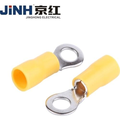 Wire Connect 100pcs Insulated Connector Terminal Crimp Terminator Cold Pressed Insulated Terminal