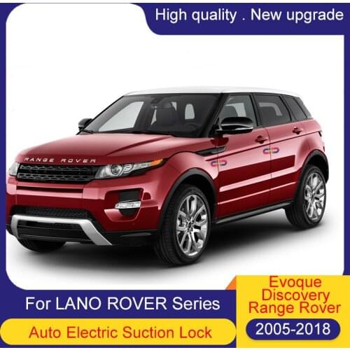 Smart Auto Electric Suction Door Lock For LANO ROVER Evoque Discovery 4 /5 05-19 Soft Close Door Super Silence Car Vehicle Door