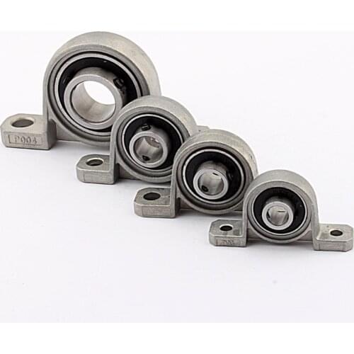 WALFRONT Bore Ball Bearing Pillow Block Mounted Support Caliber Zinc Alloy Mounted Ball Bearing KP08 Pillow Block 8/10/12/20mm