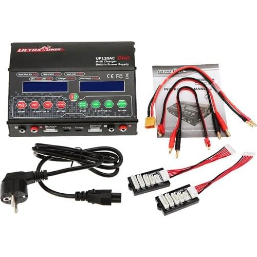 Brand New Ultra Power UP120AC DUO 120W/100W LiIo/LiFe/NiMH/NiCD/LiPo Battery Multi Balance Charger/Discharger
