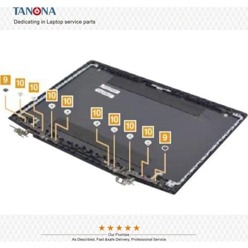 10PCS/set New Screws For Lenovo Ideapad Y700-15ACZ Y700-15ISK Hinges LCD Back Cover Screws