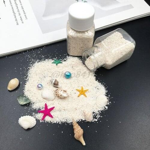30ml Beach Theme Beige Natural Seashell Starfish Sand Blue Ocean Sand UV Resin Fillings Frames Mold Jewelry Making Tools