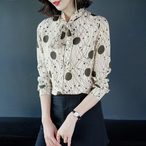 JANELUXURY Womens Chiffon Blouses