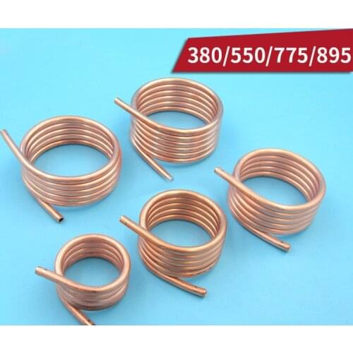 380 540 550 775 895 Brush Motor Water Cooler Pure Copper Tube Coiling Motor Cycle Water Cooling Ring RC Boat Water Cooling Coil