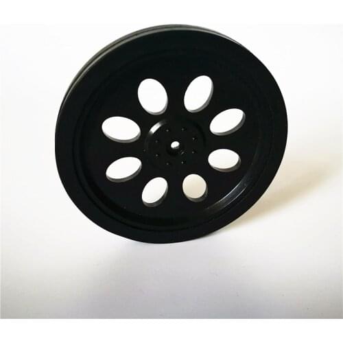 25T Servo Wheel / 70mm Rubber Tire /Robot /Smart Car Diy Accessories
