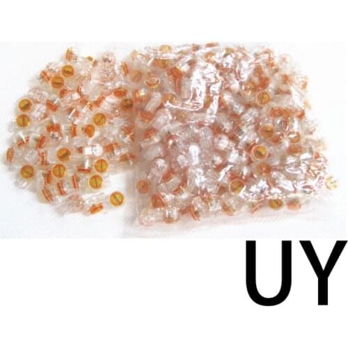 50/100pcs Crimp Connection Terminals K1 ConnectorWiring Ethernet Cable Telephone Cord Terminals