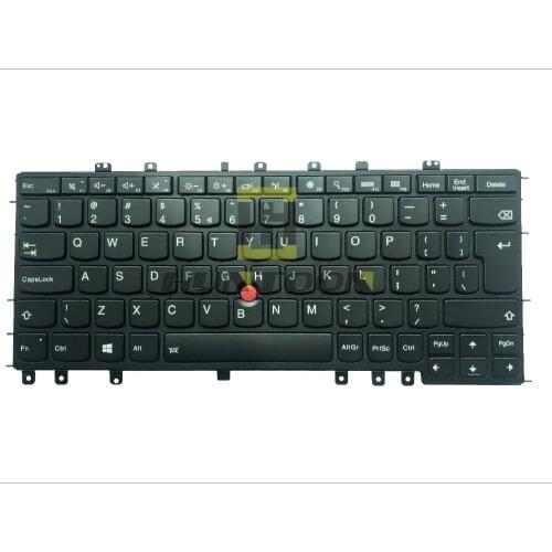 Genuine Brand New US version for Lenovo ThinkPad S1 Yoga Backlit Laptop Keyboard English 04Y2916 Big Enter Key Fully Tested