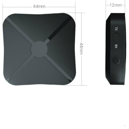 2 IN 1 Bluetooth 4.2 Receiver Transmitter Bluetooth Wireless Adapter Real Stereo Audio With 3.5MM AUX For Home TV MP3 PC