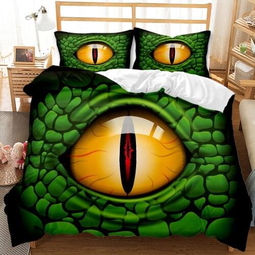 Dinosaur Series Pictures Quilt Cover Pillowcase Family Quilt Cover Quilt Cover Quilt 2 / 3P Queen Bedding Set Duvet Cover