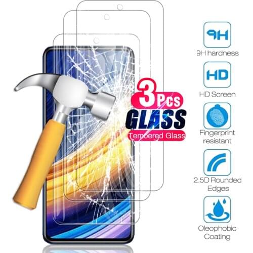 3PCS Glass Xiomi Mi 10T Poko Little F3 M3 X3 X 3 Redmy Note 7 8 9 Readmi Not 10 Pro 9S 9T 8T 9C NFC 9A 8A Steklo,Movie,Glasses