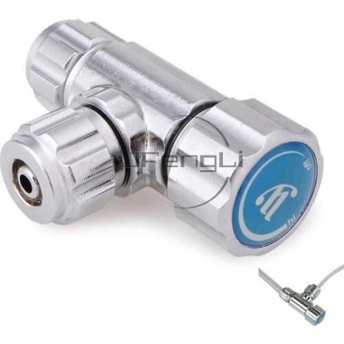 JFENGLI Tube to Tube Aqurarium CO2 Regulator Valve For DIY CO2 System