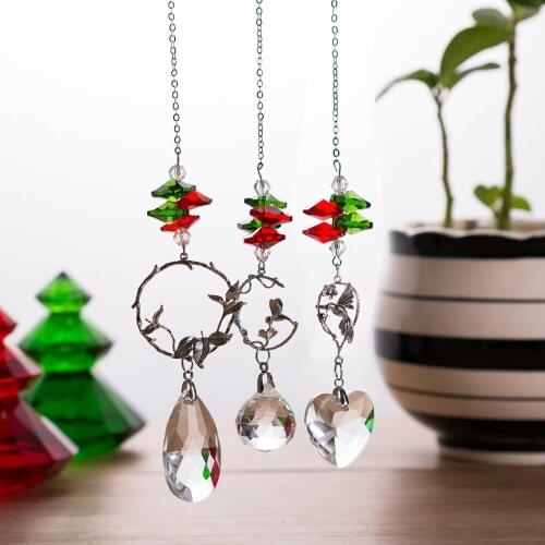 Bird Plant Decorations For Home Chandeliers Art Projects Bird Red Green Ornament Pendant Living Room Decoration Accessories