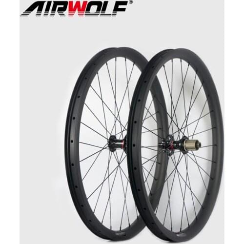 Ultralight 27.5er Carbon Mtb Wheelset Mountain Bike Wheelset Novatec 791/792 Hub 28mm Width 24 Depth Carbon Bicycle Wheels 29