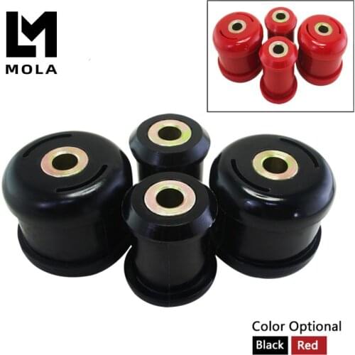 Front Lower Control Arm Bushings FOR Honda Civic 01-05 FOR Acura RSX 02-06 Polyurethane BLACK,RED CAB02