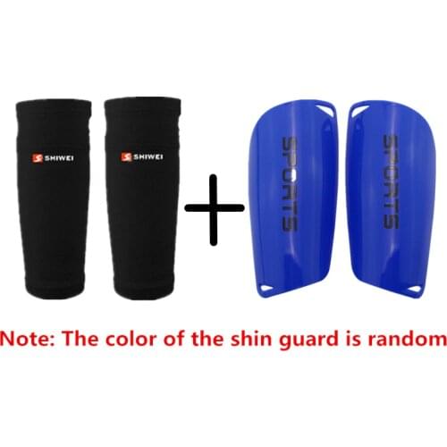 1 Pair Child Adult Soccer Protective Socks with Shin Pads Leg Sleeves Supporting Sport Safety Shin Guard Calf Support Socks Pads