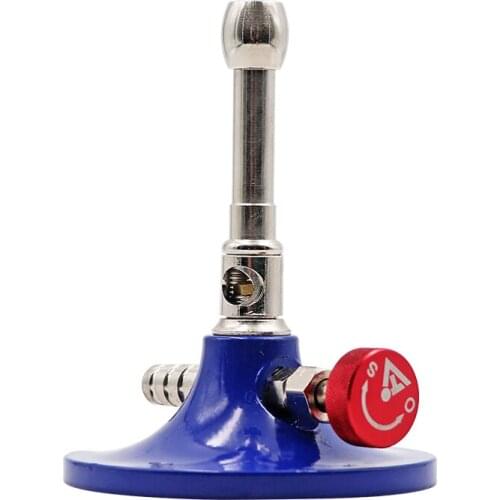 1Pc Dental Rotatable Single Tube Gas Light Bunsen Burner technician gas lamp Duct Gas Lights for Dental Laboratory Equipment