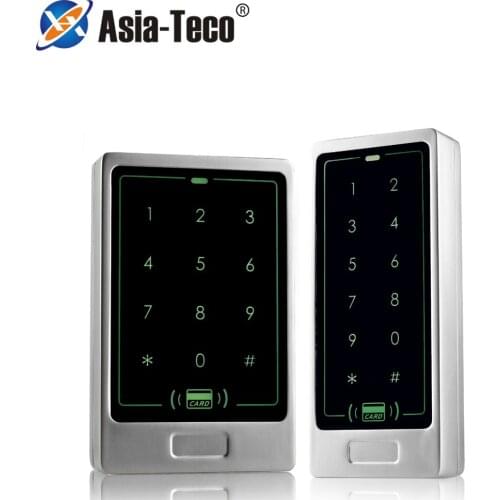 8000 Users 125khz RFID Waterproof Access Control Metal Touch Panel Keypad Reader Used for Outdoors Access Control System