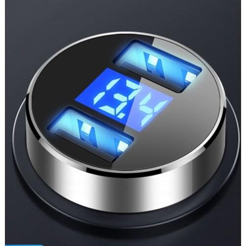 USB Car phone Charger Dual Port Auto Chargeur Charge For Land Rover LR4 LR2 Evoque entdeckung 2 3 4 freelander 1