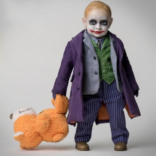 Lakor Baby 1/6 JOKER Baby 2.0 Figure Model Kid Clown Action Doll Full Set Toy for Collection