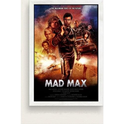 Classic Movie Series Mad Max Art Home Decor Picture Quality Canvas Painting Poster Cafe Bedroom Living Sofa Wall Decor