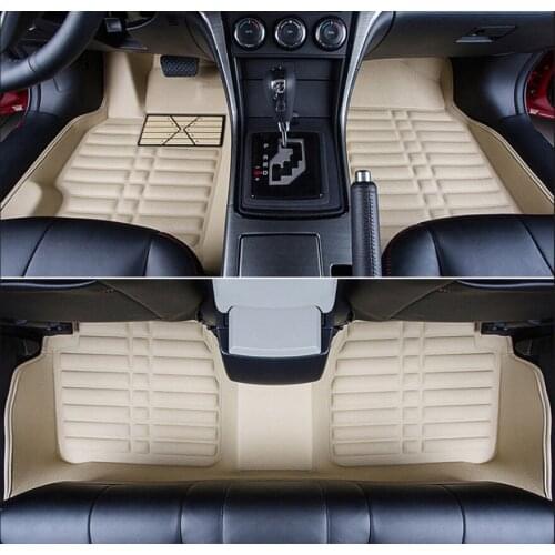 Leather car floor mats for mazda 6 mazda6 Ruiyi 2007 2008 2009 2010 2011 2012 gh1 carpet rug interior mat cover
