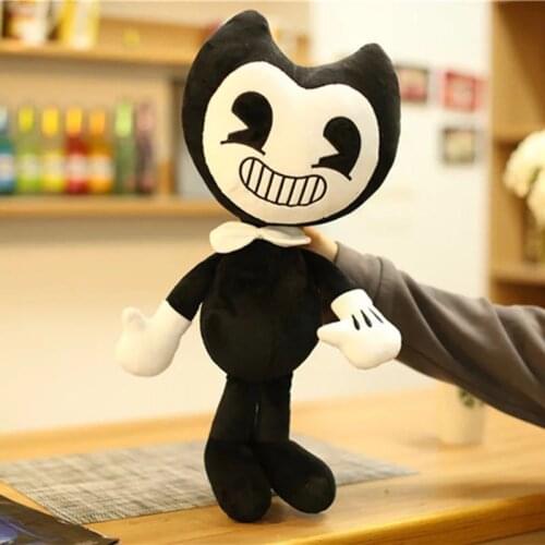 50cm Bendy Terror Doll And The Plush Ink Machine Toys Stuffed Halloween Thriller Game Plush Toy For Children Gift