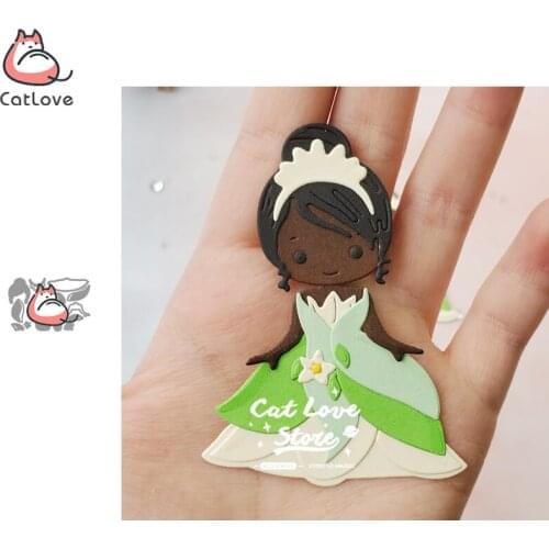 Princess Party Metal Cutting Dies Scrapbooking Stencil Die Cuts Card Making DIY Decorative Craft Embossing New Dies For 2020
