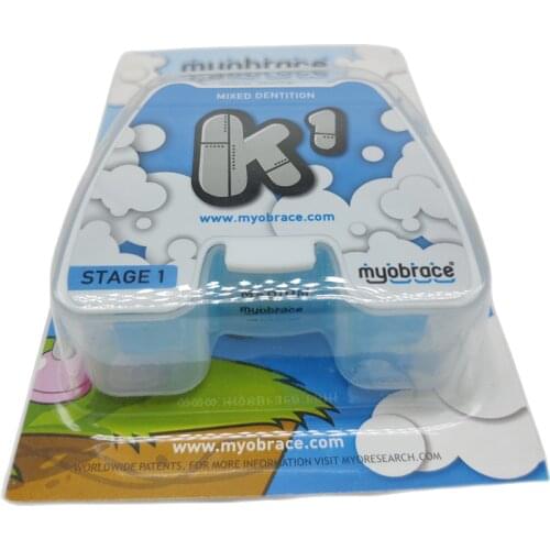 Myobrace K1 Small Trainer Orthodontic Brace Correct Poor Habits Children Ages 5 to 10 Original Dental Trainer K1 Large brace
