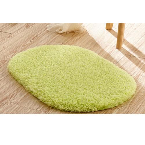 Non-Slip Cashmere Bathroom Hallway Floor Mat Shower Rug Oval Absorbent Carpet Living Room Bedroom Bedside Coffee Table Mat