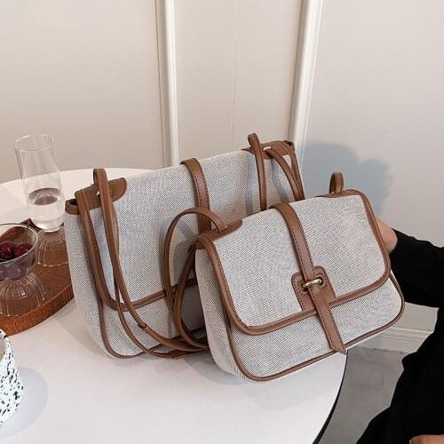 New Products Bags Womens Bags 2021 Fall New Retro Large Capacity Underarm Bags Fashion Simple Shoulder Bags Diagonal Women Bags