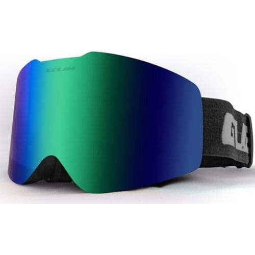 New S9000 Double Anti-Fog Cylindrical Ski Goggles HD Windproof Anti-UV Magnetic Ski Goggles