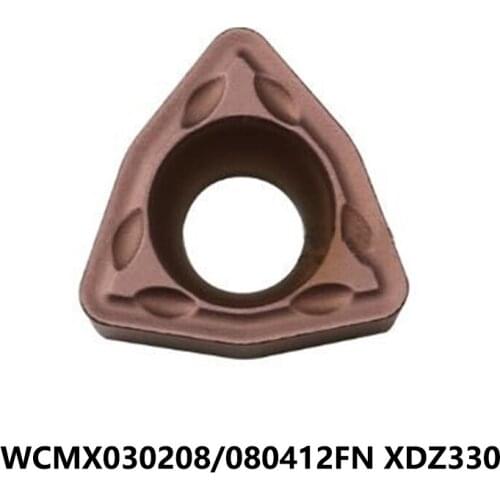 Original WCMX 030208 WCMX030208FN WCMX080412FN XDZ330 ACP300 ACZ330 WCMX030208 WCMX080412 Carbide Inserts Lathe Turning Tools